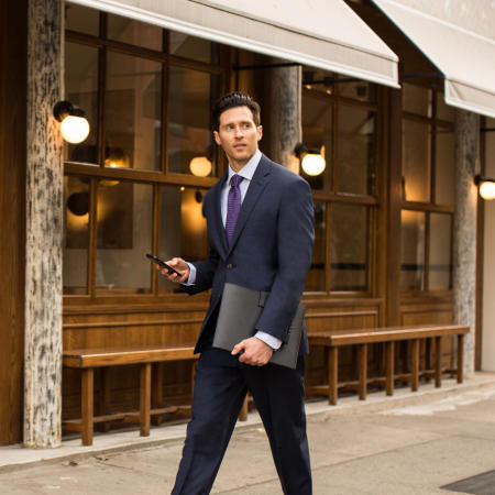 PHILLIP ANTHONY MANGAN 6'1" Suit: 38R Shirt: 15.5-33 waist: 30 Inseam: 33 Shoe: 11