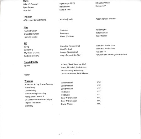 RESUME